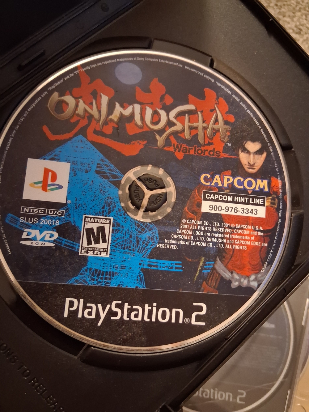 Onimusha: Warlords PlayStation 2 Game Disc Only